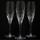 Lot of 3: Marquis By Waterford Summer Breeze 8 3/4 in. Fluted Champagne Glasses