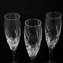 Lot of 3: Marquis By Waterford Summer Breeze 8 3/4 in. Fluted Champagne Glasses