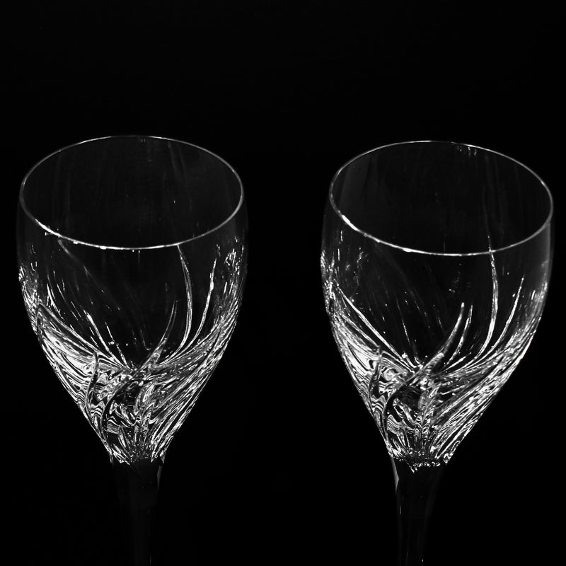 Lot of 2: Marquis by Waterford Summer Breeze 7 3/4 In. Wine Glasses