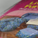 Lot of 2: Barbie 5 Piece Inflatable Living Room and Kitchen Set