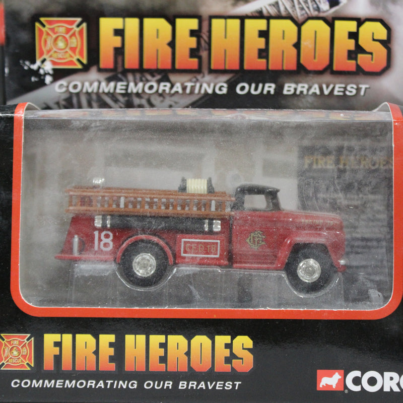 Lot of 4: Fire Hero's Die Cast Replica's
