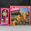 Lot of 2: Horse Lovin' Skipper & Dallas the Palomino Barbie Dolls