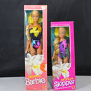 Lot of 2: 1985 Tropical Barbie & Skipper Barbie Dolls