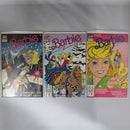 Lot of 7: Marvel Comics / Barbie #1 - #7 Comic Books