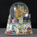 Bloomingdales Big Brown Bag NYC Snow Globe