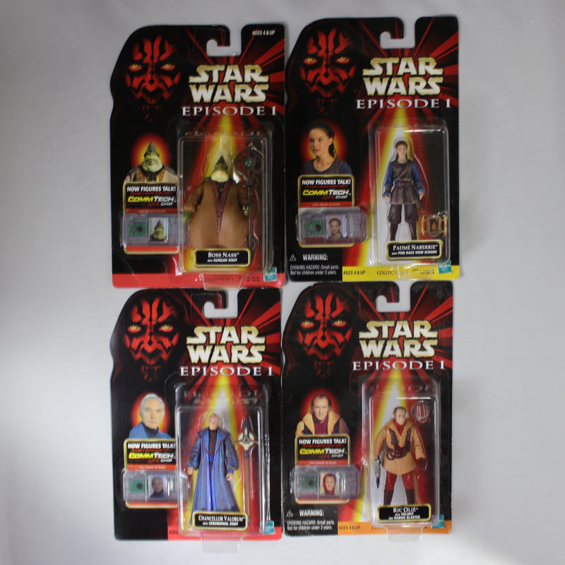 Lot of 13: Star Wars Episode 1 Action Figures