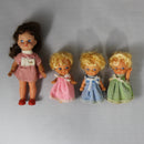 Lot of 4: Vintage 1960s Miniature Dolls | No box