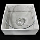 JG Durand Large Crystal Centerpiece Footed Bowl