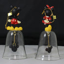 Lot of 2: Enesco Mickey & Minnie Hanging Ornament Bells