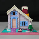 Polly Pocket Vintage Bluebird Toys 1993 Ski Lodge Chalet Pollyville Complete