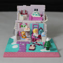 Polly Pocket Vintage Bluebird Toys 1993 Ski Lodge Chalet Pollyville Complete