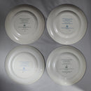 Lot of 4: Vintage 1970's Avon Christmas Plates