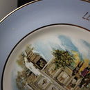 Lot of 4: Vintage 1970's Avon Christmas Plates