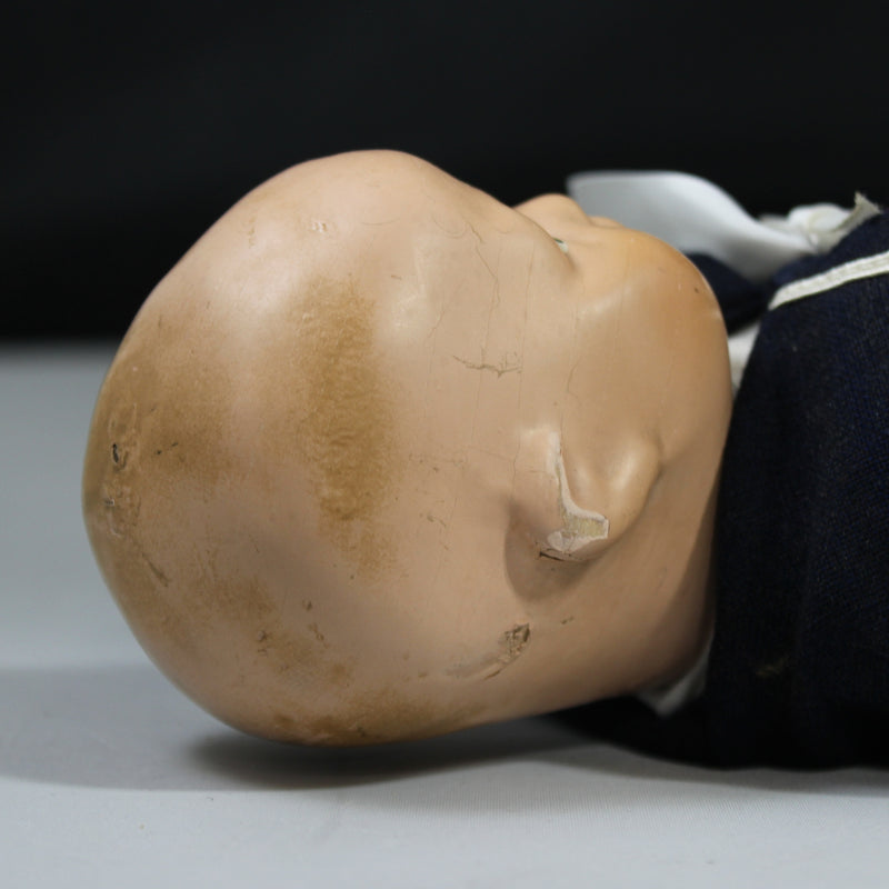 Vintage Schoenhut Wood Jointed Sailor Doll | No Box