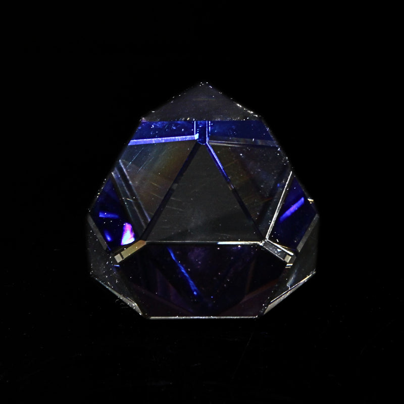 Swarovski Crystal Vitrail Octron Paperweight.