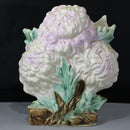 Vintage McCoy Chrysanthemum Lilac Figurial Flower Vase