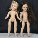 Lot of 2: Ideal P-90 1950's Doll + Unbranded Doll