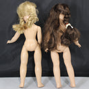 Lot of 2: Ideal P-90 1950's Doll + Unbranded Doll
