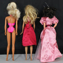 Lot of 3: Sweet Valentine Barbie + Sun Jewel Barbie + Unknown Doll