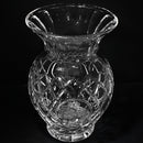 Footed Crystal Vase