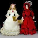 Franklin Heirloom Amy + Jo Dolls