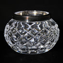 Silver Plated Waterford Crystal Jar