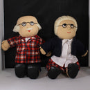 Lot of 2: Unbranded Grandma & Grandpa Dolls