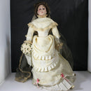 Vintage 1985 Franklin Heirloom Victorian Bride Doll