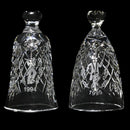Lot of 2: 1994-1995 Waterford Crystal 12 Days of Christmas Bells