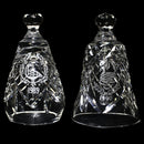 Lot of 2: 1989-1990 Waterford Crystal Bells
