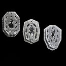 Lot of 3: 1992-1993 Waterford Crystal Ornaments