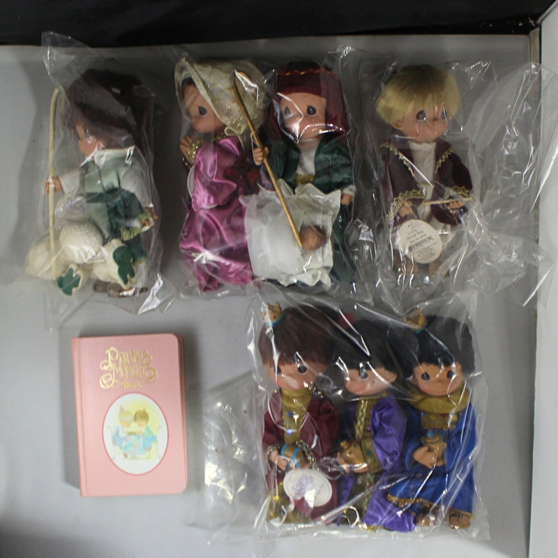 Precious Moments Nativity Doll Set w/ Bible