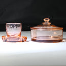 Pink Shot glass w/ Jar