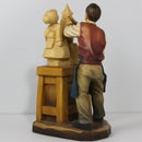 Signed Anri Scultures in Wood "Bernardi's Reflections" 1st Edition of 3