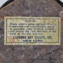 Bronze Finish Spelter Girl Reading Statue