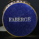 House of Faberge Emerald Green Egg w/ Gold Etching