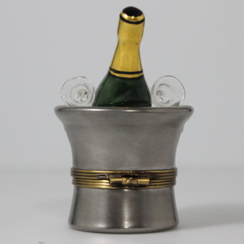 Rochard Limoges Champagne 2000 Trinket Box