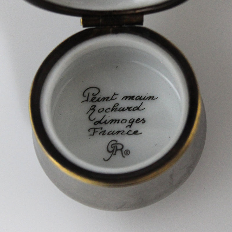 Rochard Limoges Champagne 2000 Trinket Box