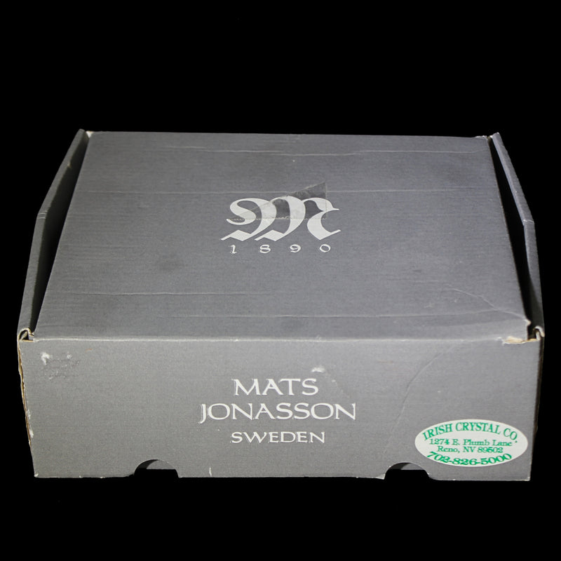 Mats Jonasson Elephant Spirit of Freed Crystal Display
