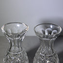 Vintage Waterford Crystal Glandore Violet Vases