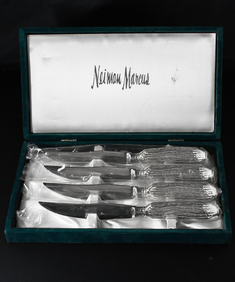 Vintage Neiman Marcus Steak Knife Set