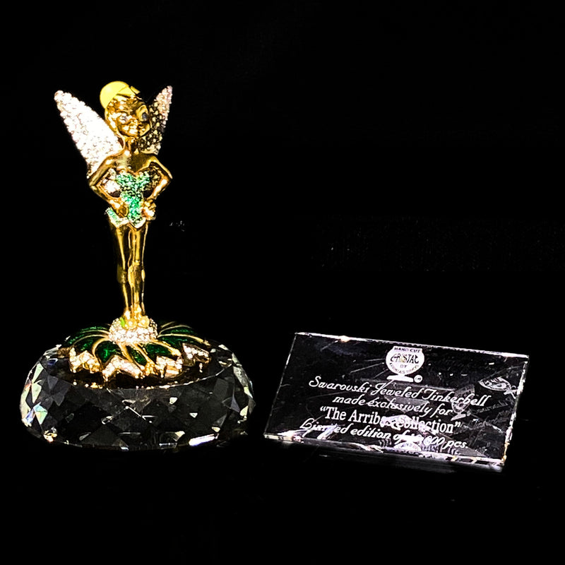 The Arribas Collection Swarovski Tinkerbell Figurine