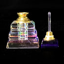 Prism Glass Perfume Bottle