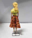 Vintage Barbie Doll Case with Barbie, Bedding & Scating Accessories