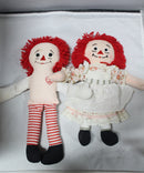 Lot of 4: Raggedy Ann Dolls