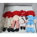 Lot of 4: Raggedy Ann Dolls