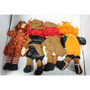 Lot of 4: Raggedy Ann Dolls, Halloween