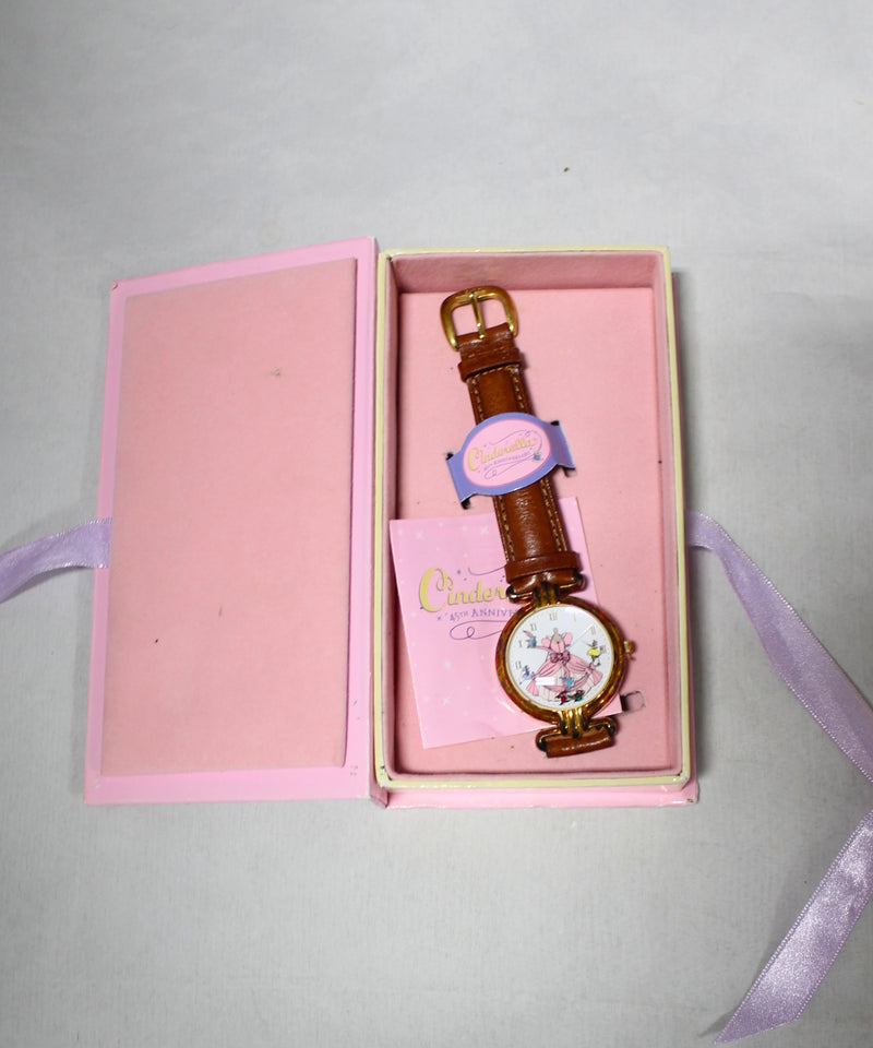 Disney's Cinderella 45th Anniversary Leather Watch