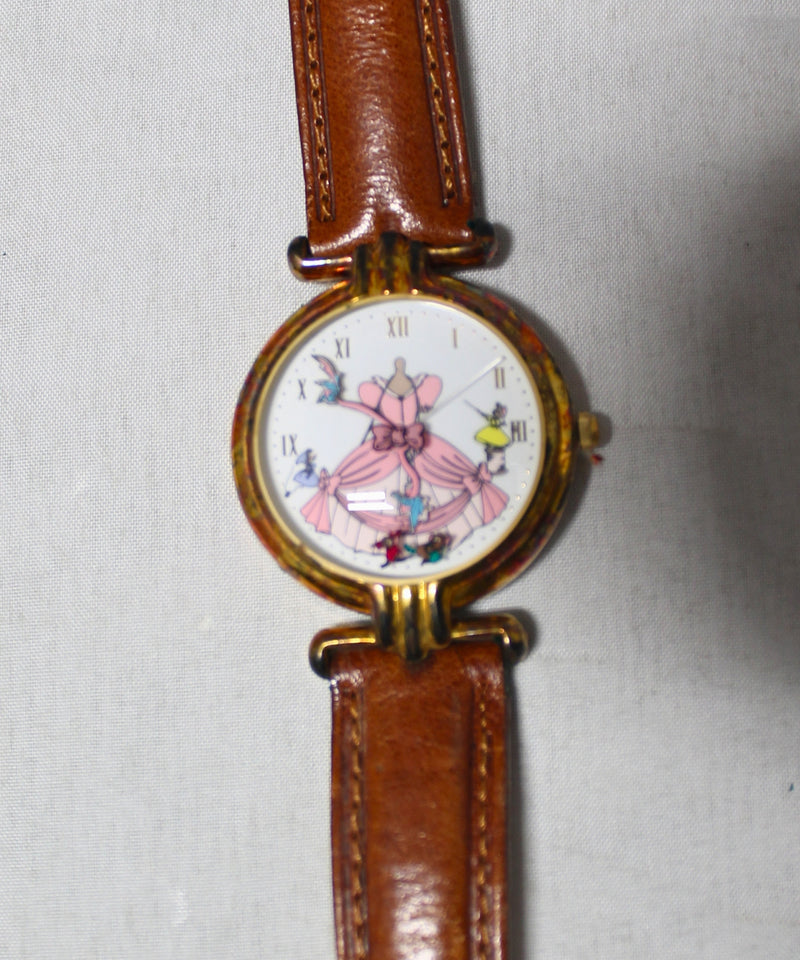 Disney's Cinderella 45th Anniversary Leather Watch
