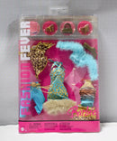 Barbie Fashion Fever Clothes and Accessories, Turqoise and Animal Print